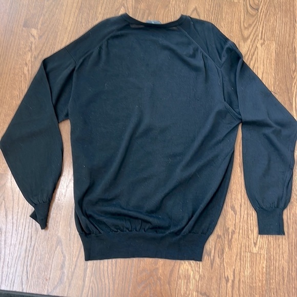 Ermenegildo Zegna Black Sweater size 52V Large - Picture 7 of 10